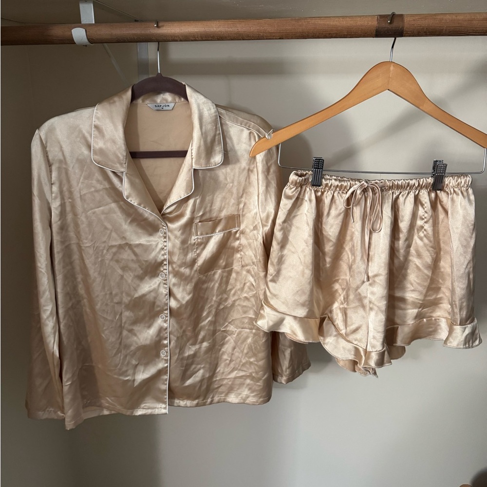 Satin Pajama Set